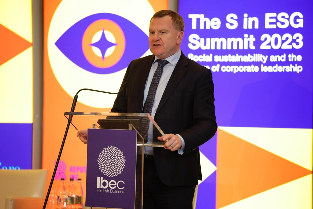 ibec_irl's tweet image. Ibec welcomed a full house to its inaugural S in ESG Summit at the @InterConDublin this morning.
Thank you to our sponsors @AIBIreland, @DeCareDentalIE, @ReputationInc and @SkillnetIreland as well as our media partner @thecurrency.