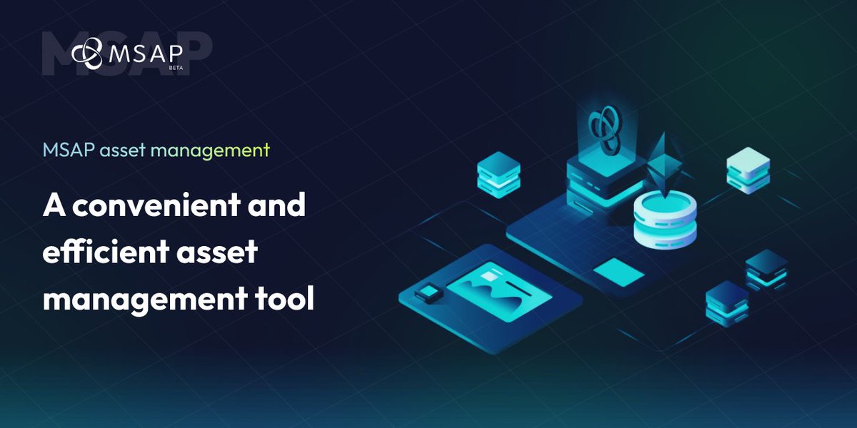 MSAPGroup's tweet photo. To distinguish between portfolio assets and trading assets, avoid confusion, MSAP provides a professional asset management function, which can clearly show your asset sources and current status, and facilitate your management. https://t.co/CAMbzyST7A