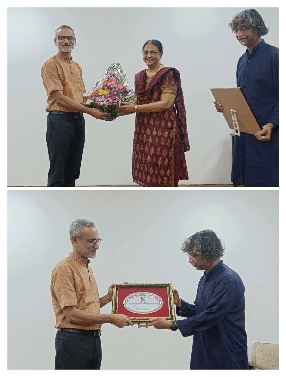 🎓 Today, we honour our former Centre Director - Prof. K Subramaniam on his superannuation. 🙌 His impact on math education is immeasurable, and we're grateful for the wisdom he shared. 📚 Wishing him good health & a peaceful, productive and joyous new innings! #MathEducation 🎉