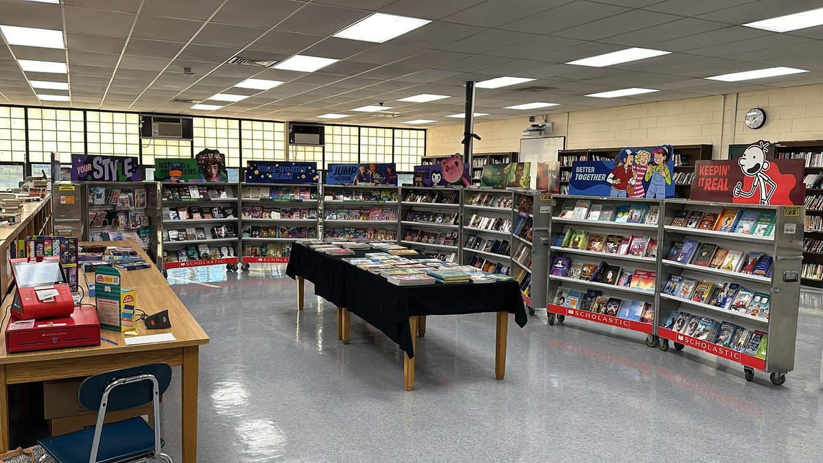 VMMS Book Fair starts today!