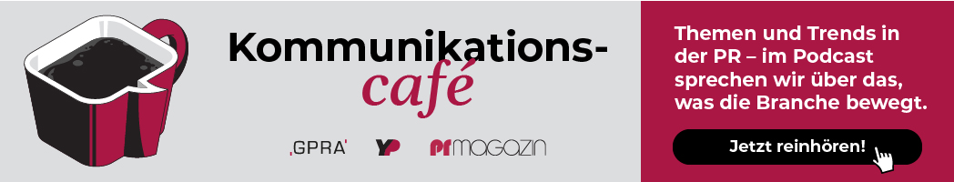 Wie läuft ein #Pitch ab? Worauf müssen PR-Profis achten? Warum ist ein gutes Briefing so wichtig? Was sind die No-gos? Darum geht's im neuen Podcast "Kommunikationcafé" der <a href="/GPRA/">GPRA</a> Young Pros in Partnerschaft mit dem prmagazin.🎙️☕️
👉Hört doch mal rein: gpra.de/podcast/