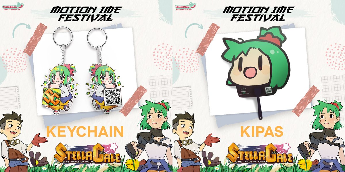 StellaGale_EL's tweet photo. Hola We're🚗to Motion Ime Festival and you can 🎮 the latest update of Stellagale! Also you can get our  free merch. See you at Motion Ime Festival 🫶
#gamedev #gamedevindo #motionimefest #motionimefestival #indonesia https://t.co/TGiEOKRFar