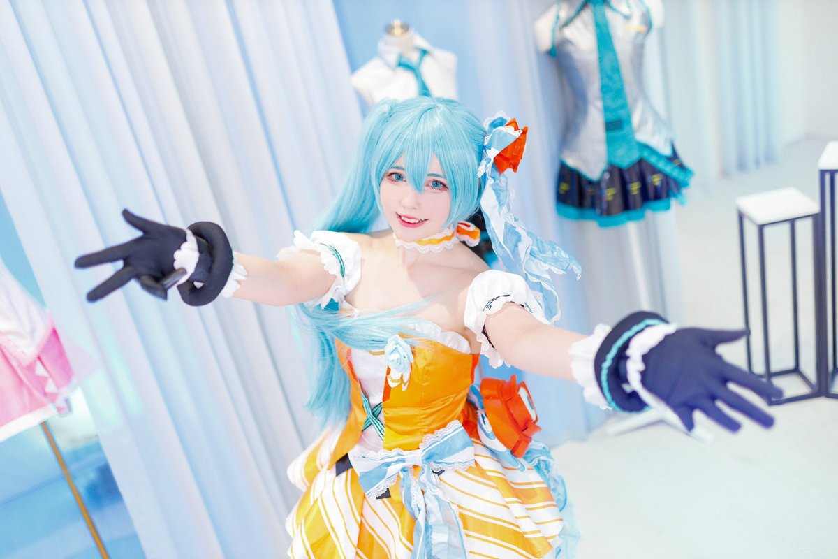 オレンジブロッサムミク🍊

#初音ミク
#HatsuneMiku
#コスプレ
#cosplay https://t.co/PzVAjBeOph