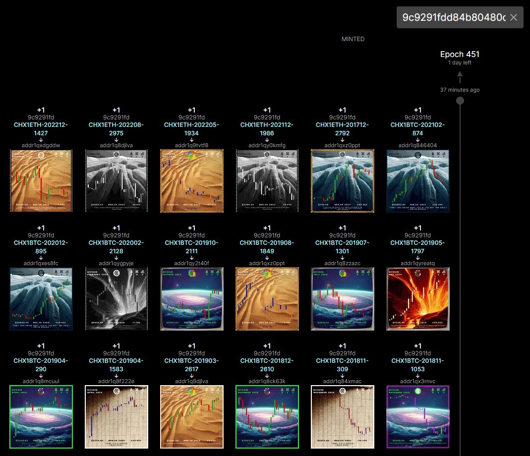🔥 Crypto history is ON CHAIN! 🔥 

Free mint winners, check your wallets! 🫶

Whitelist, hold tight !  2.5h until you can MINT!!

LFG!

#NFT #CNFTCommunity #CardanoADA #CardanoCommunity  #Crypto $BTC $ADA $ETH