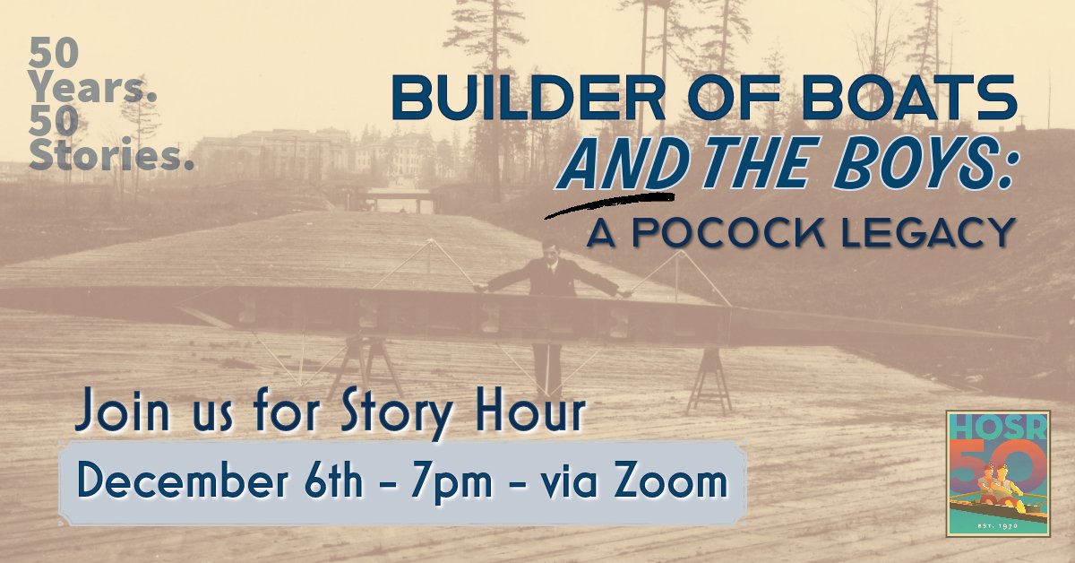 Hear The Boat Sing (@boatsing) on Twitter photo On HTBS: Don't miss the year's last <a href="/the_hosr/">Head of the Schuylkill Regatta</a> Committee 50 Story Hour titled "Builder of Boats and the Boys: A Pocock Legacy". This zoom event, which is free (but you need to register), is on Wednesday, 6 December at 7pm. Many interesting guests. heartheboatsing.com/2023/11/30/hos… On HTBS: Don't miss the year's last <a href="/the_hosr/">Head of the Schuylkill Regatta</a> Committee 50 Story Hour titled "Builder of Boats and the Boys: A Pocock Legacy". This zoom event, which is free (but you need to register), is on Wednesday, 6 December at 7pm. Many interesting guests. heartheboatsing.com/2023/11/30/hos…