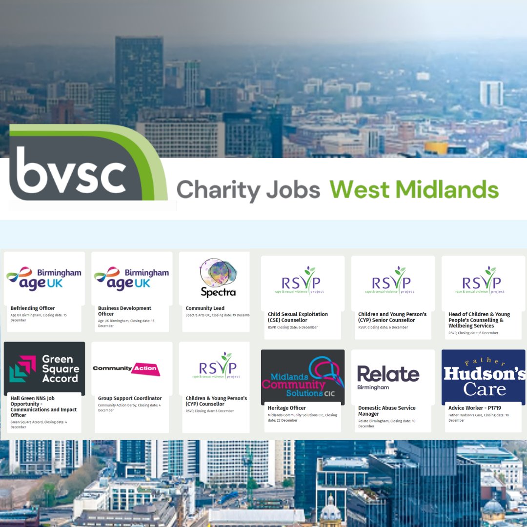Birmingham Voluntary Service Council tweet media