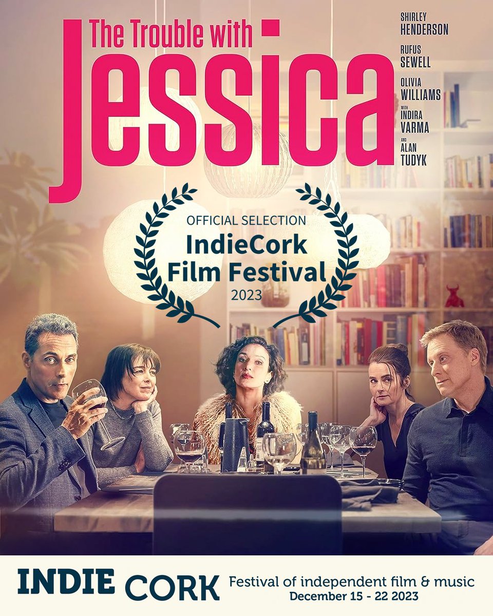 🇮🇪 Festival News! #TheTroubleWithJessica will open @IndieCork Film Festival 2023 at the newly revamped Arc Cinema in Cork. Director Matt Winn will attend the opening night screening on Friday, December 15th.

More info: indiecork.com

Coming to UK cinemas February 2024.