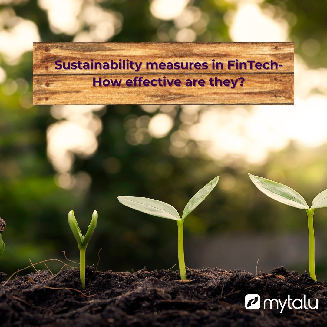 Head over to the mytalu website to read this week's blog discussing the sustainability measures used in FinTech!🌳

#FinTech #Sustainability #ClimateFinTech #GreenFinance #ESG #AI #Blog #MobileBanking #Zambia #Tanzania #ExploreUganda #AfriTech