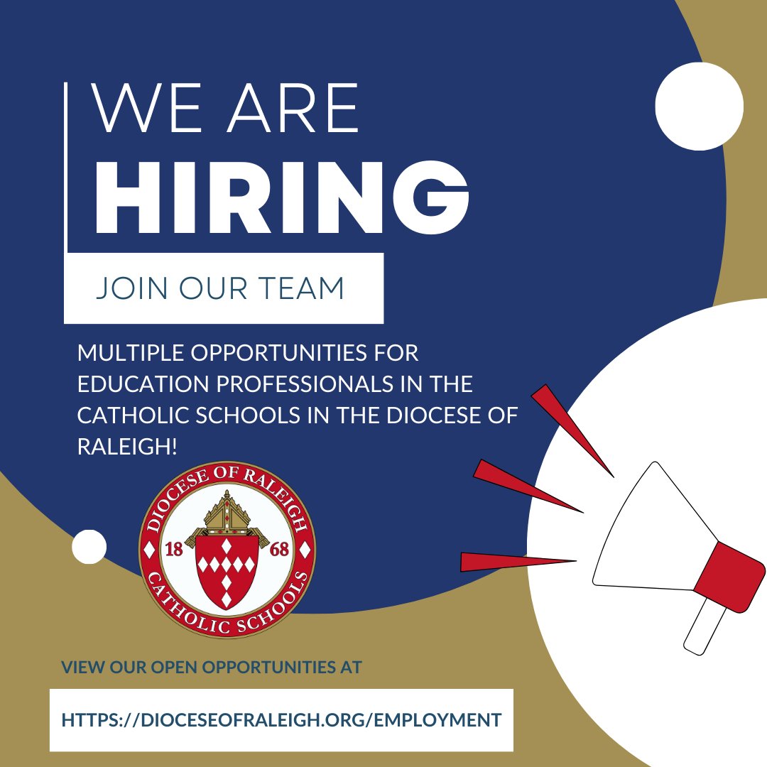 Diocese of Raleigh Office of Education tweet media