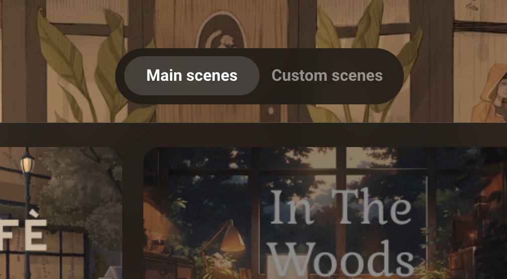 Premium users can now upload their custom MP4/JPGs as scenes!