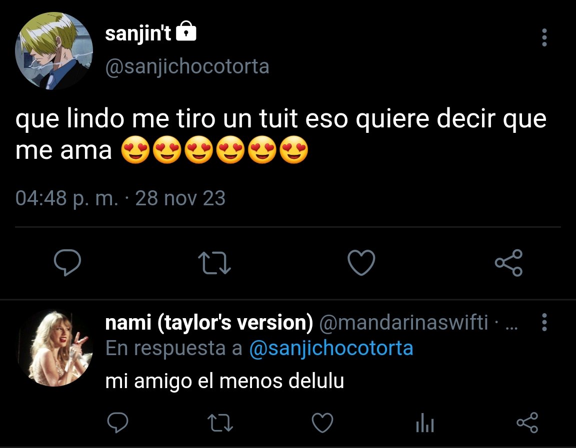 gothzosan's tweet image. ZOSAN AU |

Donde Zoro es rockero y jode a Sanji por kpoper.

O donde a Sanji le gusta el rockerito pretencioso que lo bardea todo el tiempo.