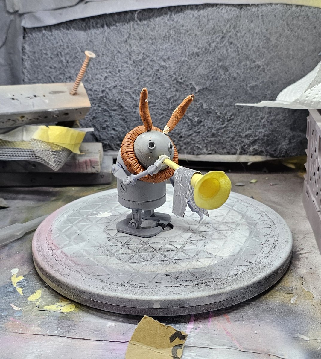 dustcatcher3d's tweet photo. Working on the bunny
#nier #nierautomata #2b #a2 #kaine #garagekits #modelprints #nierautomatamerch #nierautomatafigures #nierautomataanime #animeprints #anime #animefigures #2E #NieRAutomataAnime https://t.co/EsjPfIvsK1