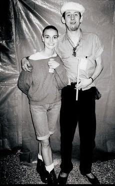 Remembering Sinead O'Connor and Shane MacGowan - (photo by BP Fallon) Pink Pop Festival, Holland 1988 #sineadoconnor #shanemacgowan