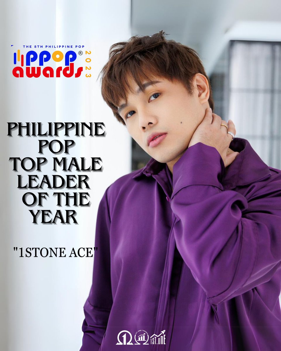 1stOneBooster's tweet image. Your hard work and dedication have earned you this well-deserved award. Congratulations, 1stOne Ace, for being the Top Male Leader of the Year. And thank you, PPop Awards!

1STONE SHINES AT PPOP AWARDS
@1stoneOfficial #1stOne #1stOneDITO #8thPpopAwards2023