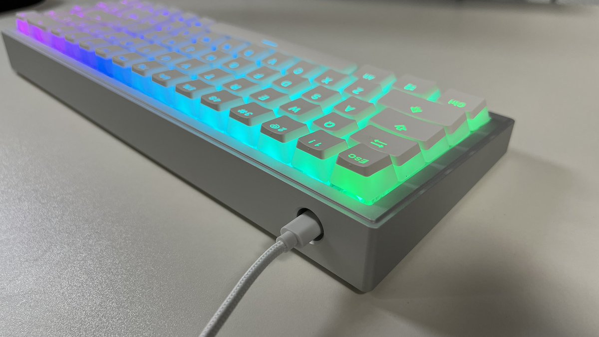 私の『DrunkDeer G65』、完成しました。 ［キーボードケース