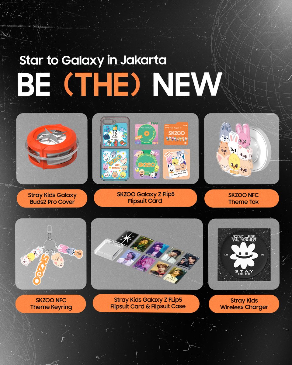 samsungID's tweet photo. STAY, mau Photocard Stray Kids Star To Galaxy Edition &amp; E-wallet 500rb? 🙌

Buruan reply tweet ini dengan screenshot item incaranmu yang ada di SLBS Studio Lotte Shopping Avenue | Mall Kelapa Gading 3, sertakan hashtag #SLBSStudioJakarta #StarToGalaxyInJakarta #JoinTheFlipStyle https://t.co/wnYeGHQct4