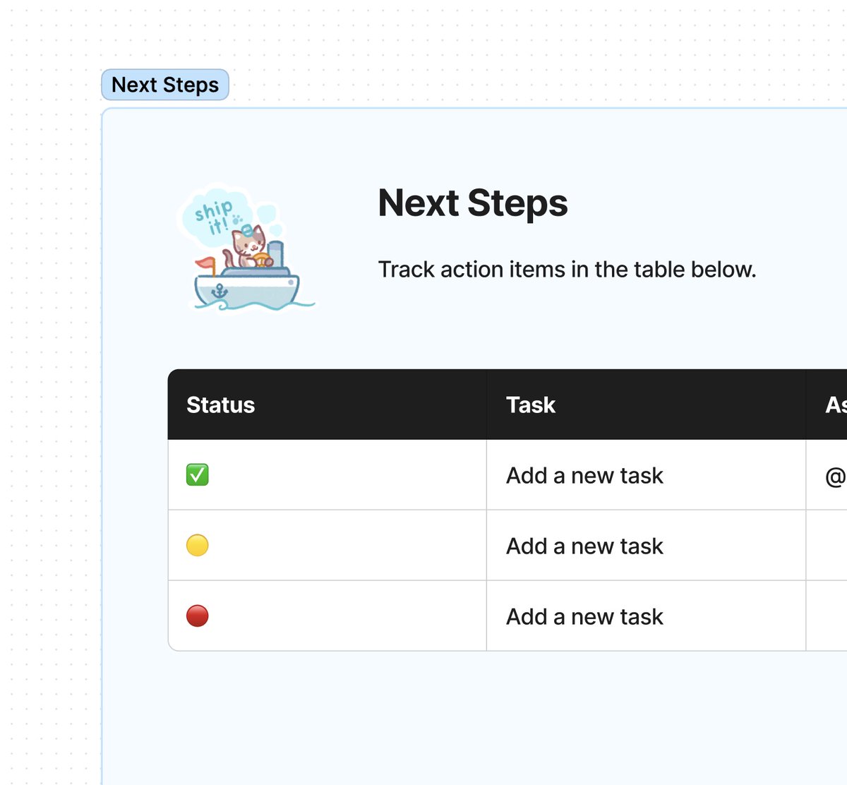 WatchWebdesign's tweet image. Figjamのステータス、絵文字で表現するの他でも真似できそうでいいな✅🟡🔴　#UI観察