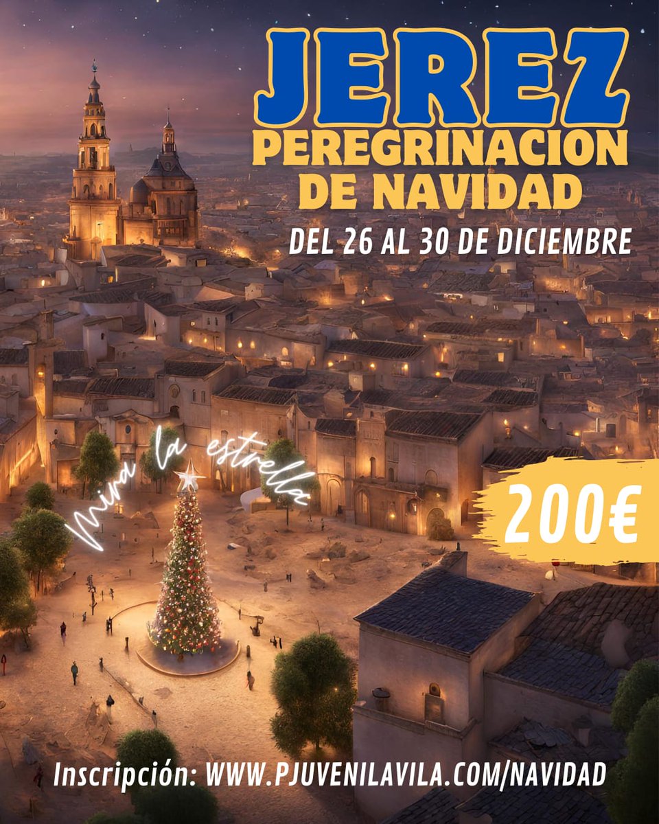 🚨 Inscríbete en la peregrinación de Navidad a Jerez de la Frontera 👇👇👇

pjuvenilavila.com/navidad