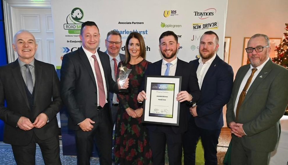 We are delighted to have won #BestBusiness at the #RoadSafe NI awards last week which recognises our contribution to road safety. As our company continues to grow we continue to work relentlessly on being a leader within the #fleetsoftware industry. pocketbox.co.uk/pocket-box-sco…
