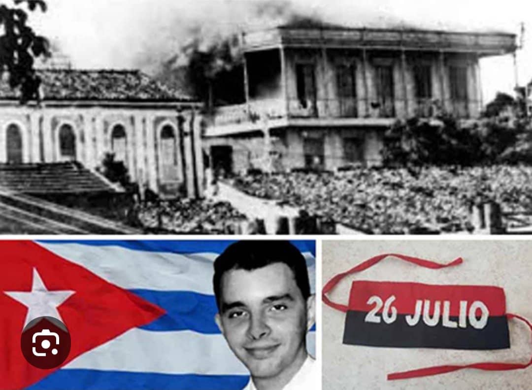 30 de Noviembre de 1956 Levantamiento armando del M-26-7 en Santiago de Cuba, dirigido por Frank País para apoyar el desembarco del yate Granma.
<a href="/UJCPinar3/">UJC Provincial Pinar del Rio</a> 
<a href="/AylinAlvarezG/">Aylín Alvarez García</a>