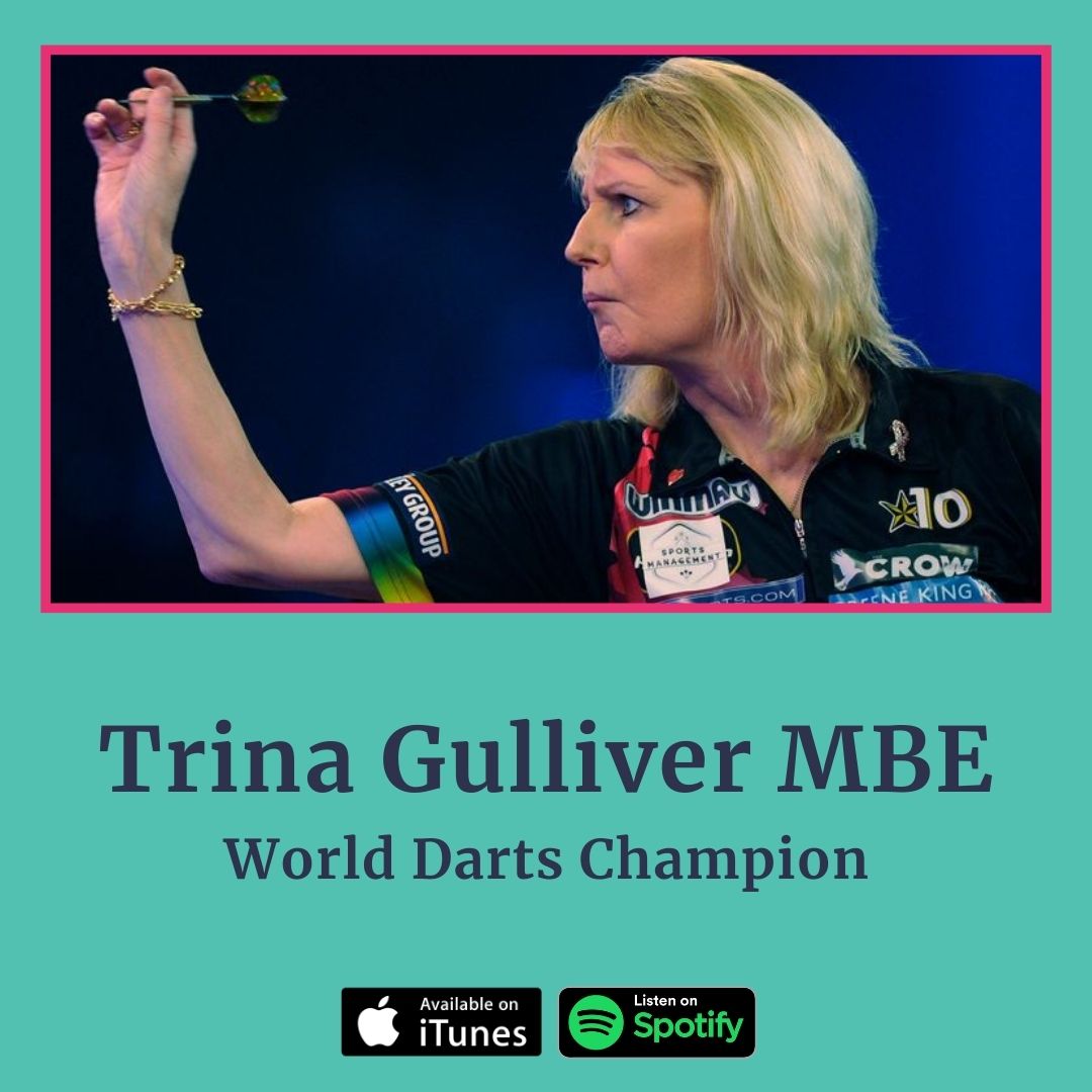 This week's The Next Round podcast episode is with Trina Gulliver @trinagoldengirl. Ten times world darts champion, but drinking nearly ended her career. Her sport did not disappoint her, though: she got the help she needed to make a comeback.