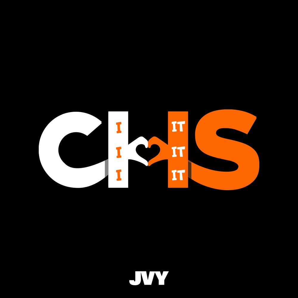 My former high school <a href="/CHSBlackKnights/">Charlottesville High School</a> has been through a rough time recently so I'm trying to help in the way I know how with these graphics.  Which is better? 

For reference, the chant goes "CHS, I love it, I love it, I love it."  Feel free to share!  <a href="/CvilleSchools/">Charlottesville City Schools</a>