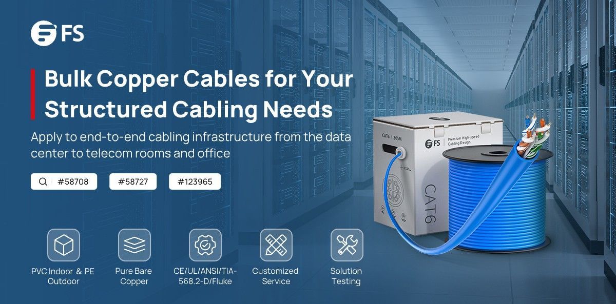 FScom_inc's tweet image. FS offers an extensive portfolio of high-performance twisted-pair cables. From Cat5e/6 for 10/100/1000BASE-T to Cat6a/7 cables designed for 10GBASE-T, we feature a broad range of unshielded and shielded cables designed to meet or exceed your requirements.

#FSCablingSolution