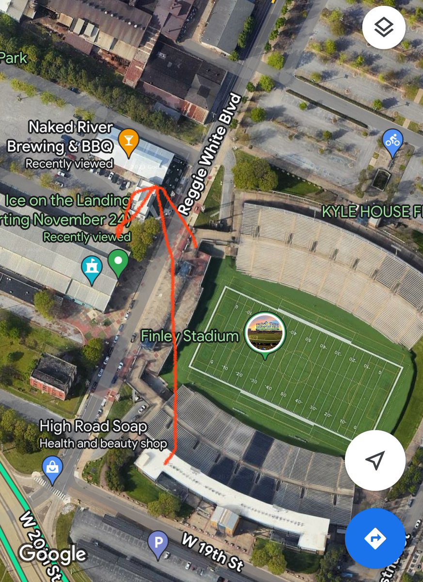 Hey <a href="/Lane_Kiffin/">Lane Kiffin</a> leave early for Chattanooga and visit the Ole Miss fan club headquarters here at Naked River! 
It’s a short walk to come see us and <a href="/JuiceKiffin/">Juice Kiffin</a> is invited!