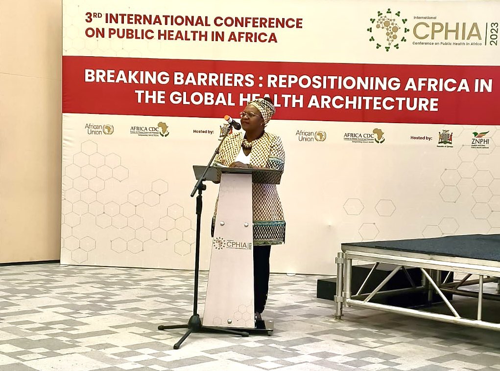 .<a href="/ClaudiaS_VR/">Claudia Shilumani</a> @CPHIA_AfricaCDC: We need respectful partnerships with those that hold the purse in global health. As Africans, we deserve to be respected in the relationship we have with funders, but to create a balanced relationship we need to commit local philanthropic resources