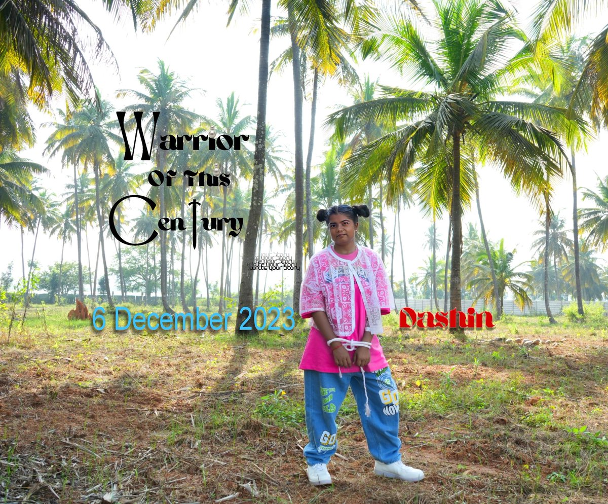 Dashin02's tweet image. Warrior Of This Century by Dashin
RELEASING DATE : 6 December 2023 , 
Time - 12 am [IST]
#Dashin #WarriorOfThisCentury  #Indianmusicartist #Indipendentartist #Music #MusicArtist #Indianindie 
#warrior #genz 
@amuse_io