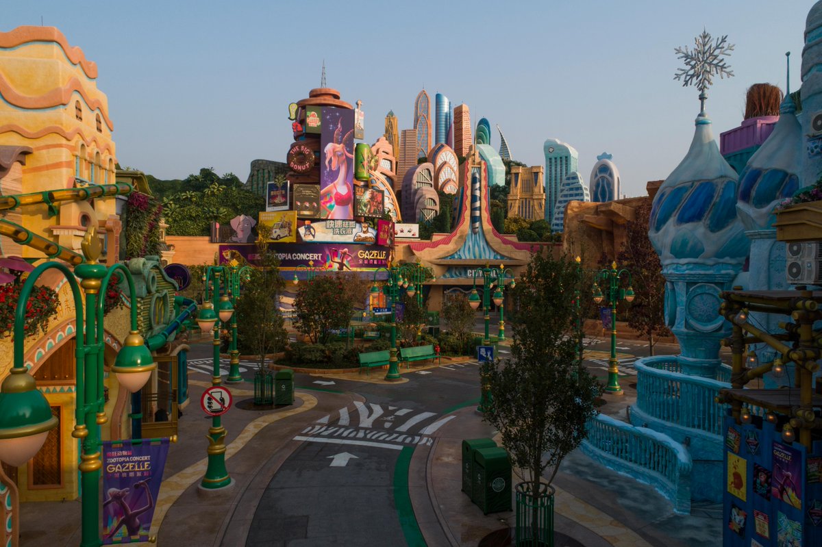 DisneyParks's tweet photo. Planning a trip to Zootopia at Shanghai Disney Resort? 🐰🦊✨ We have you covered with a complete guide to the first-ever Zootopia land, from details on the all-new attraction to where you can grab a bite to eat: https://t.co/y397sC3kVL https://t.co/tZ2ucH4cOl