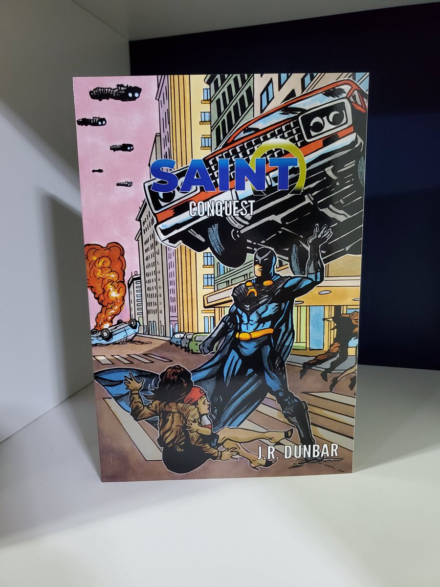 JRD_Comics's tweet photo. @klhicks912 My superhero novel, "Saint: Conquest" would certainly meet this criteria!! *Adult language*
Available at https://t.co/B97iyXWbQb!!
Thank you for taking a look 🙏 https://t.co/i6ok0zXnXG