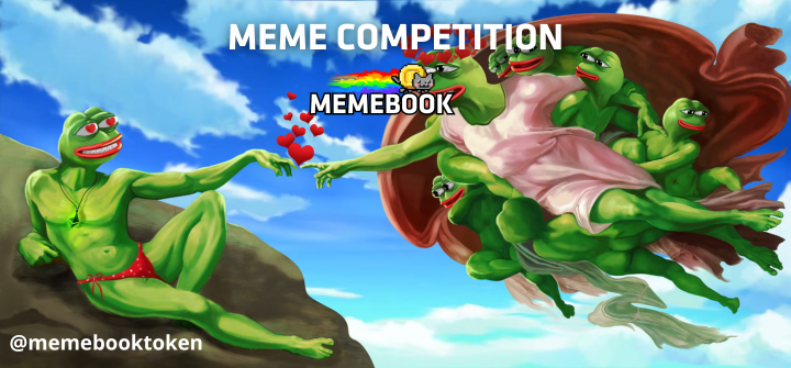 memebooktoken's tweet photo. 🔥 MEME COMPETITION 🔥
1st Place: $70 
2nd Place: $50 
3rd Place: $30  

Rules
-Follow on us
-Repost this post
-Post your work on Twitter with the tag @memebooktoken and hashtags #MEMEBOOK #MEMES #MEMECOIN

 ends 03th Dec https://t.co/hC9w8bkaK2