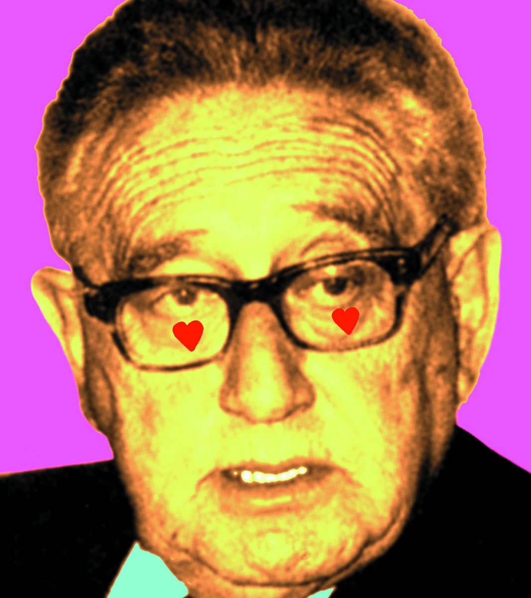 Dearest Henry, fare well.
Sincerely yours, HA 

#Kissinger #KissingerIsDead #HenryKissinger
