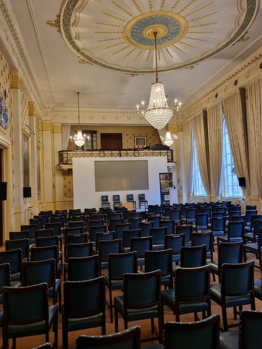 What a fabulous setting for today's WNSC Summit at The Saddlers Hall #WNSCLdn @SBN_BCRP @mylocalbobby @ucl @Tesco @HawksmoorTweets