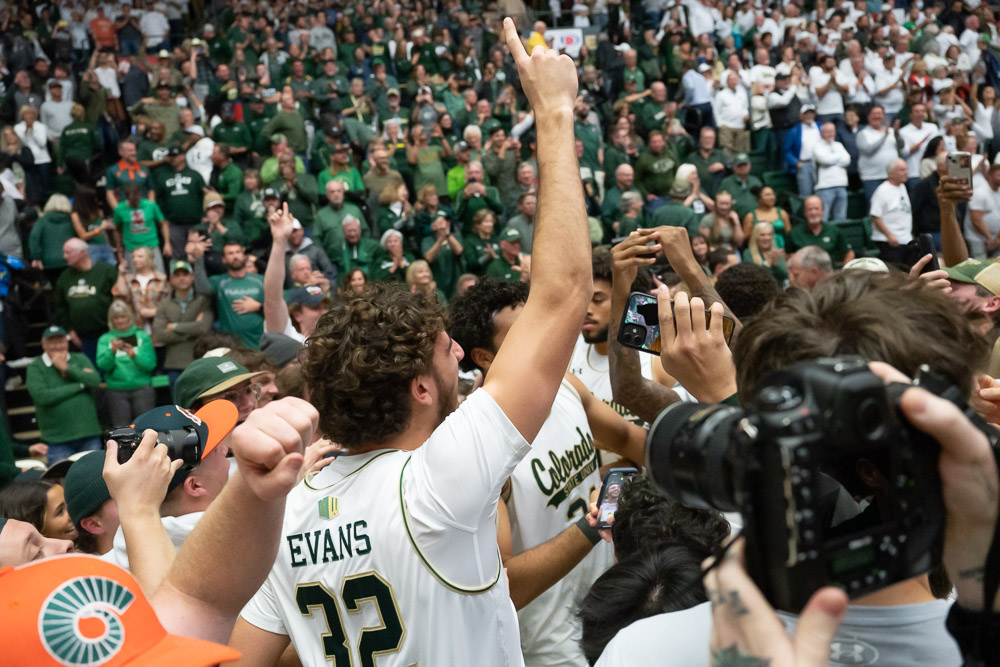 CSUAlumni's tweet image. Have you heard the news? 🤩🏀
Rams took home a huge W against University of Colorado last night with a final score of 88 to 83 ‼️
Like if you’re feeling extra #RamProud today of our men’s basketball team 🐏💚