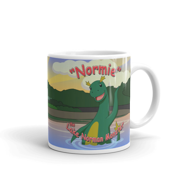 Have you seen "Normie" the Lake Norman Monster?  11 oz Normie Mug is.gd/aa5gX2