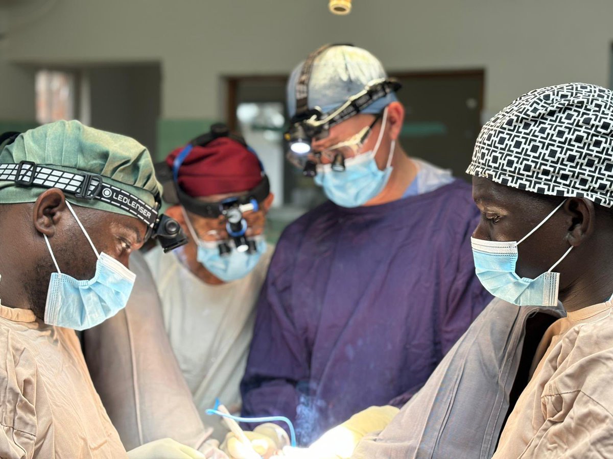 nielsvjohnsen's tweet photo. Another great day in Malawi.  4 more urethroplasties done. Lost power/lights for a bit in a storm but back up and running quick. And Kate Dwyer @kateh_014 harvested her first ever buccal (and bladder) mucosa.  @rparkMD @VUMCurology @SocietyGURS https://t.co/XBR2TOo2fV