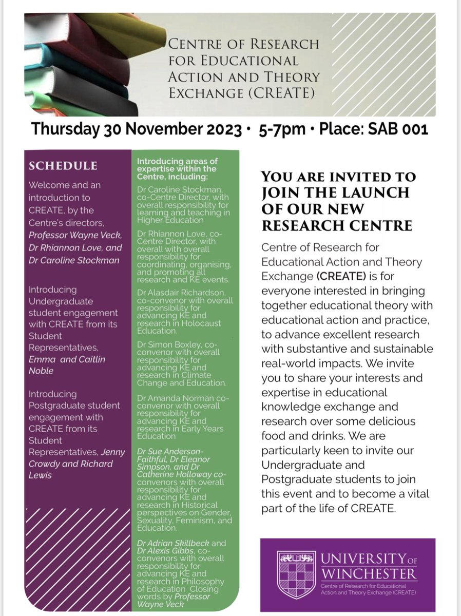 Education Studies Winchester tweet media