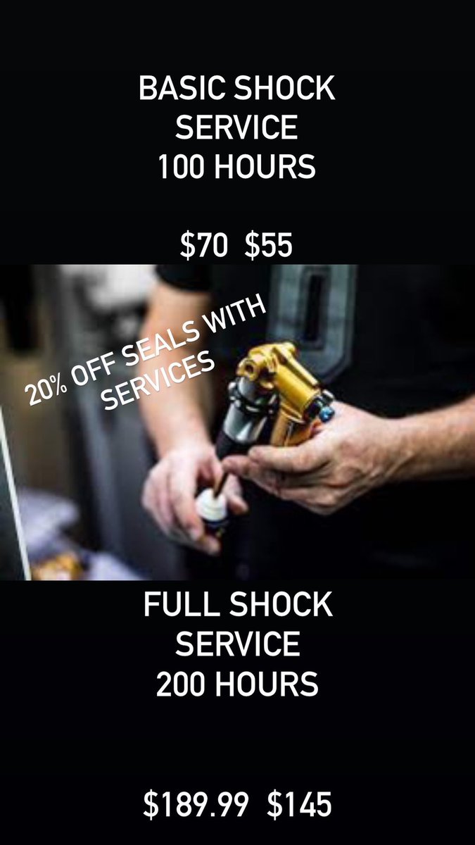 ZiggysCycleKW's tweet photo. Dropper Post services should not be overlooked.
Take advantage of our Dropper & Suspension Service Sale which ends today!
Book your service with our Team & Save 💰
Checkout our stories for details!
#dropperpost #dropperpostservice #servicespecials
#bikeservice
#bikemechanics https://t.co/PCGh1YX1A5