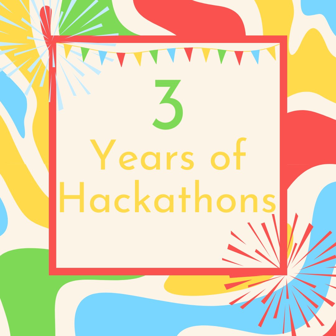hackfrostnl's tweet photo. Can you believe we’ve been #Hacking for 3 years now? 
We are over the moon to have made it to this milestone and we look forward to continuing the journey of fostering creative problem solving skills, collaboration, and innovation through low to no-code hackathons! https://t.co/tWt6Nnbfyn