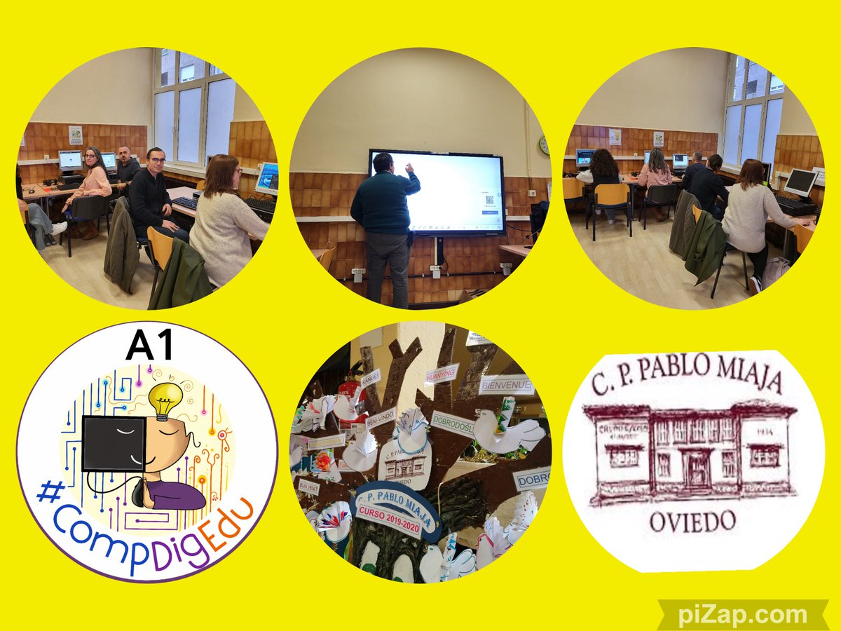 Compdigedu_AS's tweet photo. La unidad @Compdigedu_AS sigue #visitandocentros #centrosA1 #CDD #formacion #competencia #digital @EscuelasBlancas #cppablomiaja #cifpaviles https://t.co/HRr78iVdPM