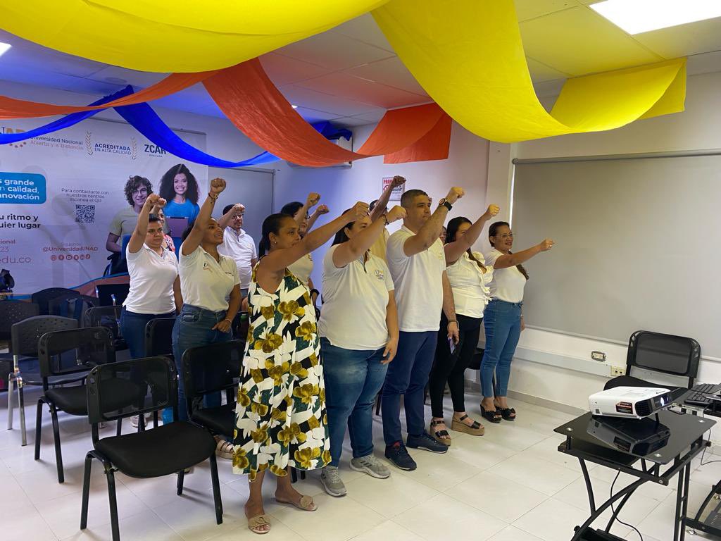 caselles14ta's tweet photo. Cerramos con éxito el XXVl Encuentro de Lideres Unadistas Transformadores @JaimeLeal_ UDR Aguachica es investigación e innovación en el territorio @levithi2 
@UniversidadUNAD https://t.co/SFrI2kK1gr