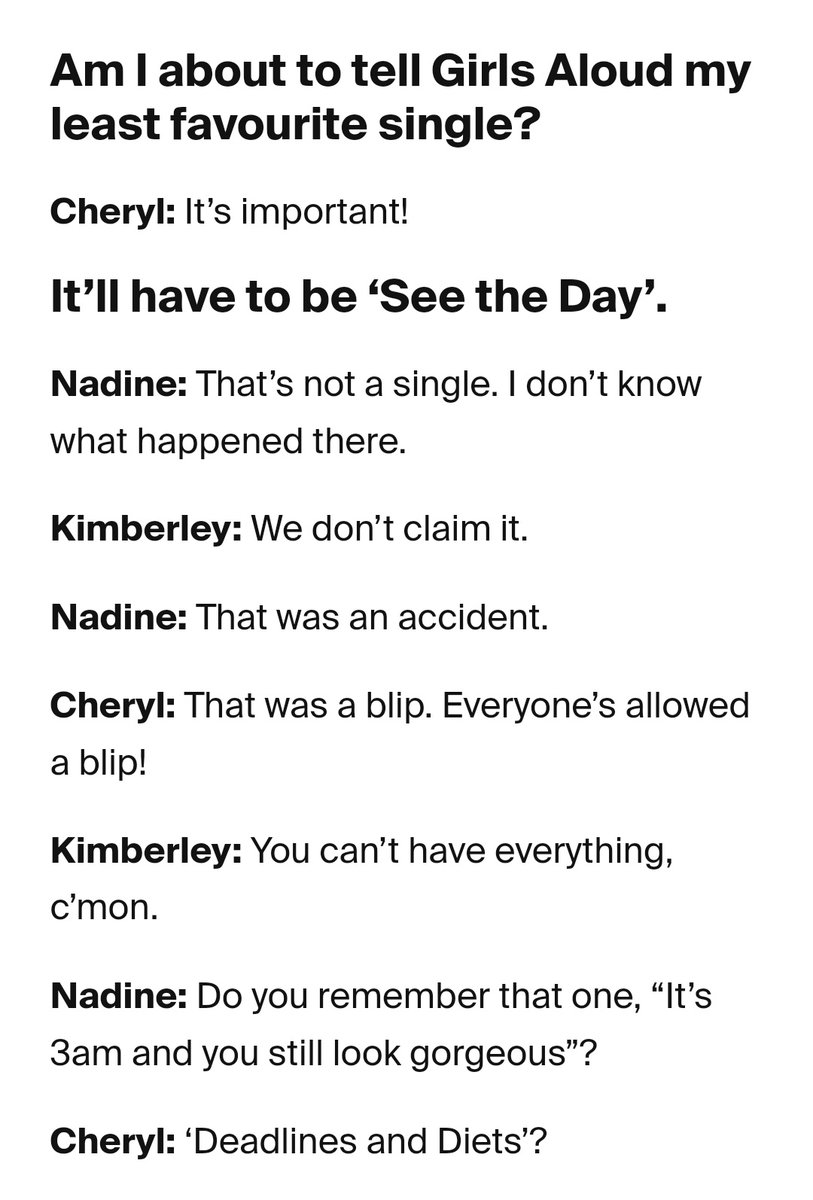 tuaisceartach's tweet photo. The Gay Times interview with Girls Aloud is sublime. https://t.co/2zEc0lMLpe