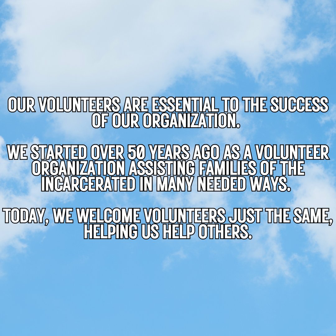 We would like to thank all of the volunteers and donors who have contributed to our success in these 54 years we've been in Washington, DC affecting change in the reentry community.

If you're interested in volunteering or donating, reach out to us @ vscdc.org