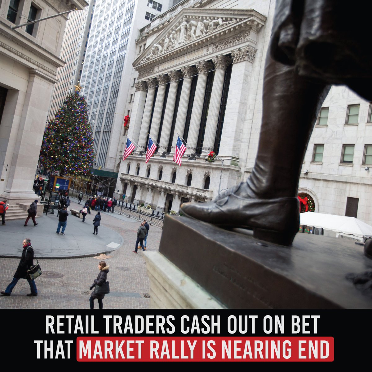 CEO_digest's tweet photo. 📢 Retail traders are cashing out amid concerns that the market rally might be nearing its end. 📉

After a strong year for stocks, some investors are worried about trouble ahead for the tech giants driving gains in 2023. 📈

With gains in the S&P 500 and Nasdaq 100, some fear the rally is over-reliant on big tech. Disappointing outlooks from giants like Apple and Meta, along with chip access restrictions and recession worries, add to the unease. 📉💼💡

Individual investors sold $16 billion in stocks in October, and ETFs tied to tech are seeing outflows. 📊🚀

Is the party ending or just taking a breather? 🤔📉📈 #StockMarket #TechRally #Investing #Economy #MarketWatch #Dump