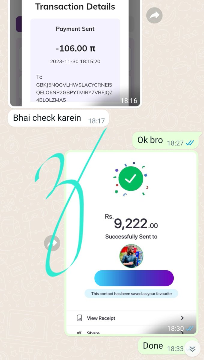 zaheer906's tweet photo. Another  deal of 106 coins done with a regular client 
Thanks brother for the Trust 
You can also sell pi at best rates 
No minimum 
You can even sell 1 pi 
Most trusted Buyer Alhamdulillah 
#Pi #Piabuyer #PiTrader #pivendor #pitrade #piexchange #PiLegitBuyer #pinetworknews #PiNetworkLive #PiNetworkkyc #PiNetwork #PiBarter #ScamFree #CryptoBuyer #cryptoTrader #Indian #pisellers #cryptocurrency #CryptoNews #CryOfFear #cryptomarket #CryptoCommunity #CryptoGiveaway #CryptoInvesting #btc       #vrc #Binance       #Ethererum #Solana #trc #erc #bep #bnb       #Web3       #IsraeliNewNazism #dwts       #MAMA2023 #IsraeliNewNazism #SpotifyWrapped2023 #ElonGoToGaza #GlennMaxwell #呪術廻戦    #ร้องข้ามกําแพง #thursdayvibes #SpotifyWrapped2023 #Bitcoin