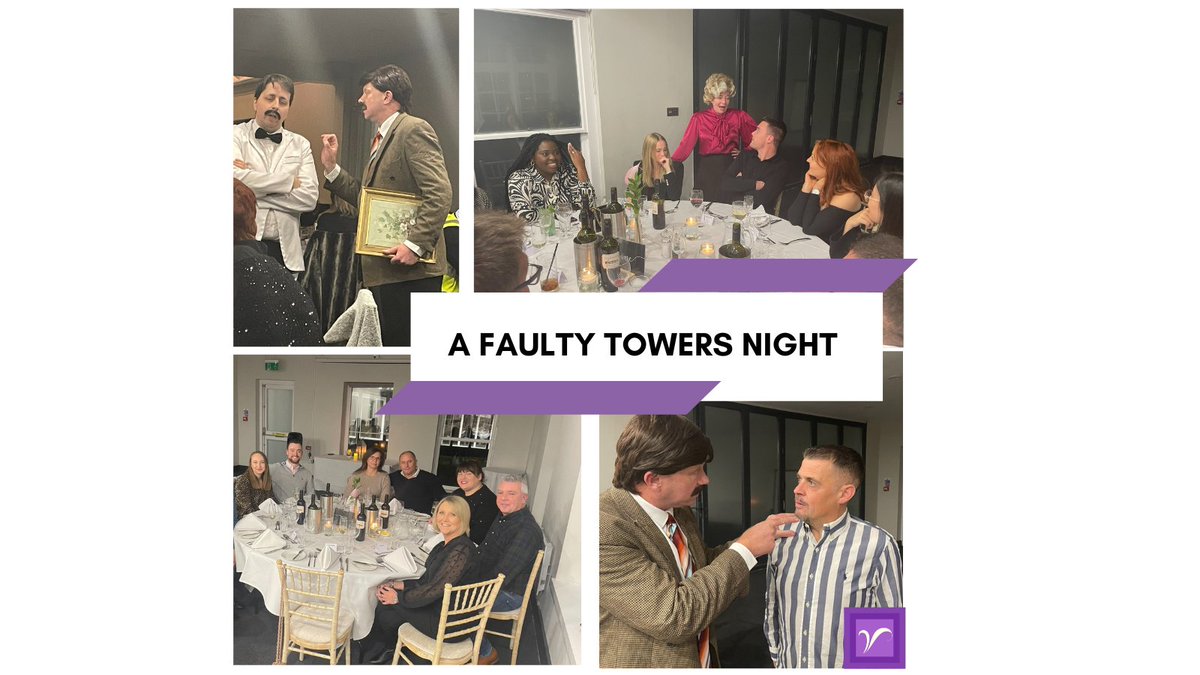 Cheers to a night of hilarious antics and impeccable service at Hunton Park Hotel's Faulty Towers-themed extravaganza! 🌟 From Basil's blunders to Manuel's mishaps, we laughed through a fantastic evening of unforgettable moments. Faulty Towers, flawless fun!🍾🤣#eventprofs