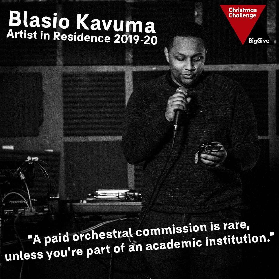 Nonclassical AiRs have gone on to have great careers, aided by their time on the scheme. @BlasioKavuma has worked with @FretworkViols, @MancCamerata, @RoyalPhilSoc 🤩 @8columns9lines has scored films, been commissioned by @SubmergeFest + more! Donate buff.ly/3GmiVQ7