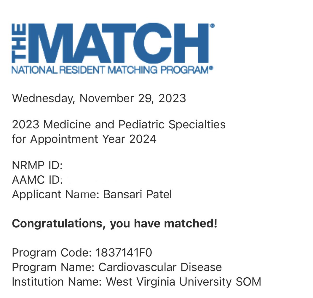 Bansari Patel, MD tweet media